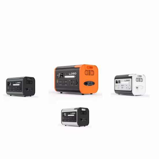 Emergency Portable Power Station with AC/DC Inverter Outdoor 2200W Power Supply