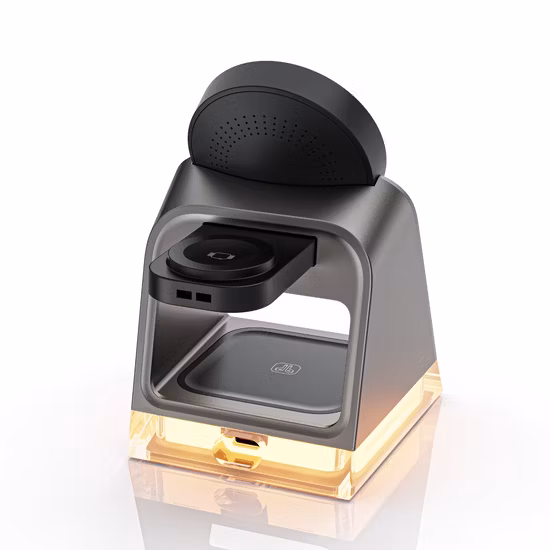 High Quality 3 in 1 15W Smart Phone 3W Earphones 2.5W Smart Watch Wireless Charger Wireless Charging Fast Charger
