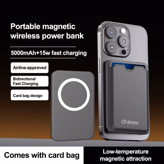 5000mAh Storage Battery Charger LED Display Power Station Powerbank